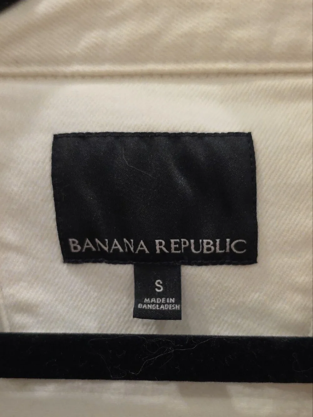Banana Republic Men's Off-White Shirt Jacket
